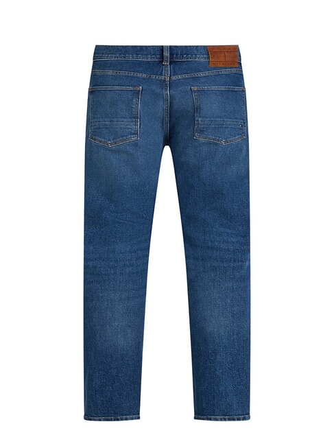 TH DENTON Straight Fit Jeans Custer Indigo - Herrenjeans