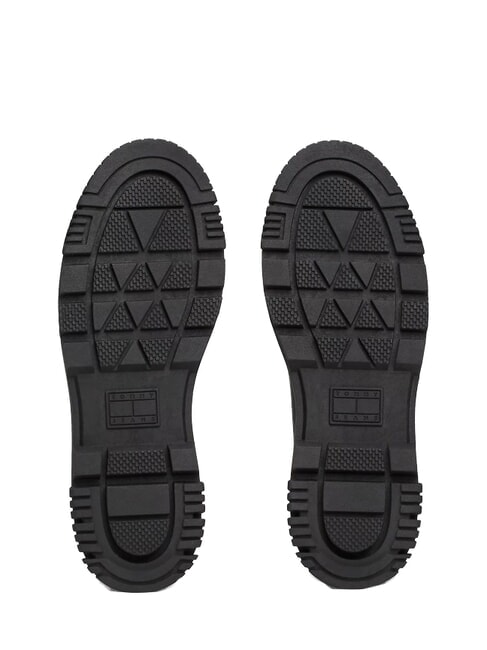 TH JEANS  Hohe Stiefeletten aus Leder Schwarz - Damenschuhe