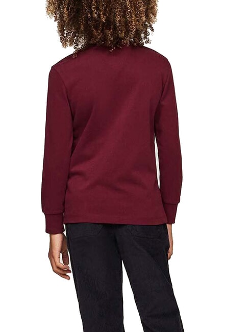 TH KIDS Lang&auml;rmliges Baumwoll-T-Shirt tiefrot - Kinder-T-Shirt