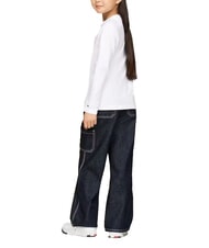 TOMMY HILFIGER TH KIDS Lang&auml;rmliges T-Shirt Wei&szlig; - Kinder-T-Shirt - 2