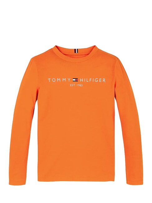 TH KIDS Lang&auml;rmliges T-Shirt orangefarbener Donner - Kinder-T-Shirt