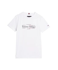 TOMMY HILFIGER TH KIDS Kurz&auml;rmeliges Baumwoll-T-Shirt Wei&szlig; - Kinder-T-Shirt - 2