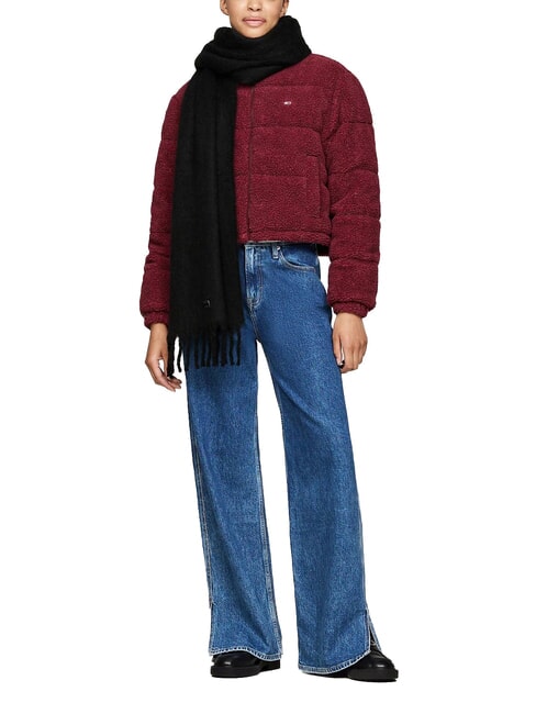 TH JEANS Schal mit Fransen Schwarz - Schals