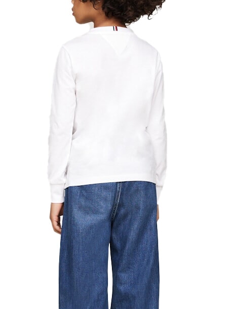 TH KIDS Baumwoll-T-Shirt Wei&szlig; - Kinder-T-Shirt