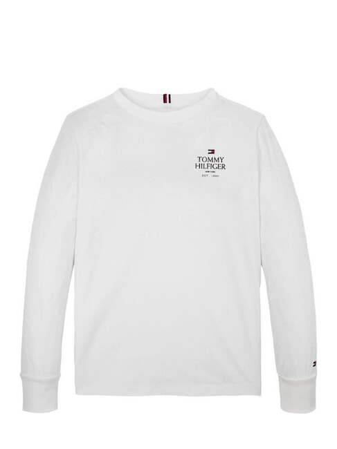 TH KIDS Baumwoll-T-Shirt Wei&szlig; - Kinder-T-Shirt