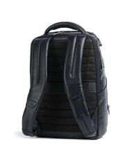 PIQUADRO W136 14" Laptop-Rucksack aus Leder Blau - PC-Rucks&auml;cke - 2