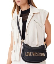 LOVE MOSCHINO BOLD LOVE  Umh&auml;ngetasche, mit Schultergurt Schwarz - Damentaschen - 4