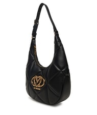 LOVE MOSCHINO EMBOSSED Hobo-Umh&auml;ngetasche Schwarz - Damentaschen - 2