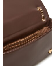 LOVE MOSCHINO EMBOSSED Umh&auml;ngetasche / Crossbody Bag Schokolade - Damentaschen - 4