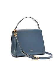 FURLA DOMUS  Mini-Handtasche mit Schultergurt grau blau - Damentaschen - 2