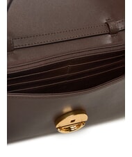 FURLA SFERA Mini-Umh&auml;ngetasche aus Leder Schokolade - Damentaschen - 4