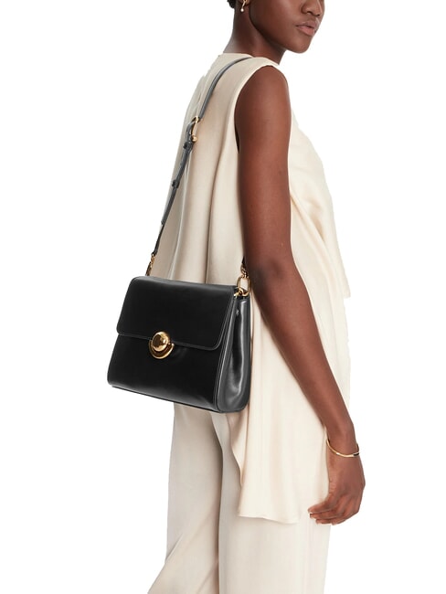 DOMUS  Mini-Handtasche mit Schultergurt Schwarz - Damentaschen