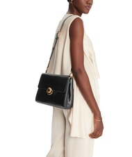 FURLA DOMUS  Mini-Handtasche mit Schultergurt Schwarz - Damentaschen - 4