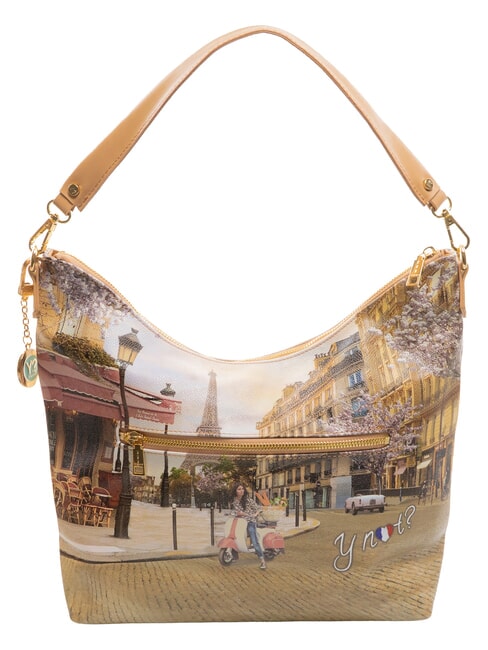 YESBAG Hobo-Umh&auml;ngetasche Schleier Paris - Damentaschen