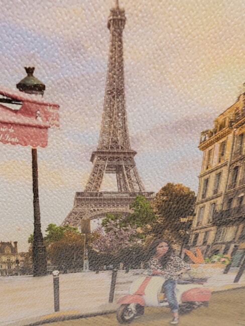 YESBAG SPECIAL  Umh&auml;ngetasche Schleier Paris - Damentaschen