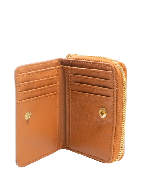 YESBAG Kleine Geldb&ouml;rse mit Rundum-Rei&szlig;verschluss Zitronenbaum - Brieftaschen Damen