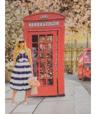 YNOT YESBAG Mittelgro&szlig;e Umh&auml;ngetasche Englische Rose - Damentaschen - 3