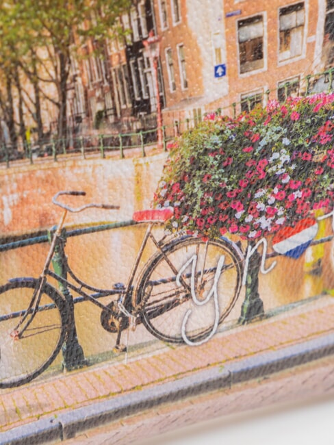 YESBAG SPECIAL Mittelgro&szlig;e Clutch mit Manschette Fahrr&auml;der - Damentaschen