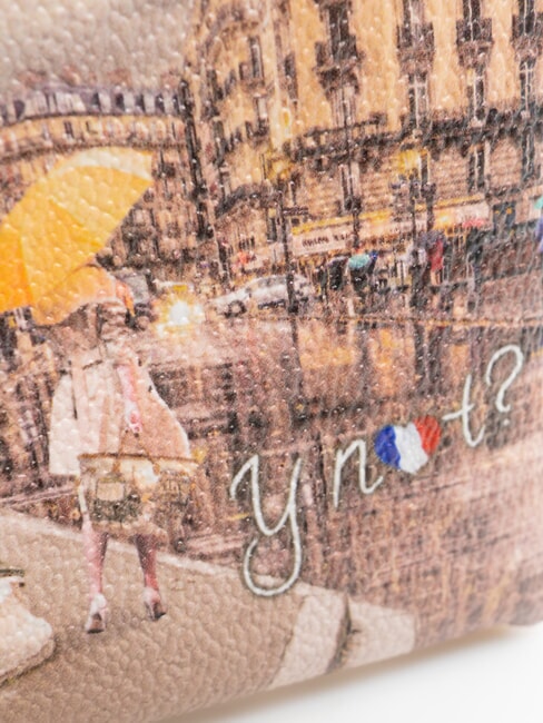 YESBAG Rei&szlig;verschlusstasche Pariser Metro - Etuitaschen &amp; Necessaire