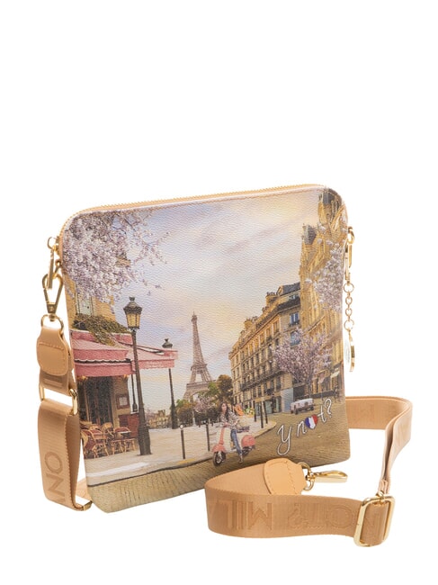 YESBAG Flache Umh&auml;ngetasche Schleier Paris - Damentaschen