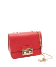 FURLA BELLA  Mini-Umh&auml;ngetasche aus Leder Venezianisches Rot - Damentaschen - 2