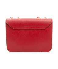 FURLA BELLA  Mini-Umh&auml;ngetasche aus Leder Venezianisches Rot - Damentaschen - 4