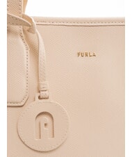 FURLA CLASSIC Shopper-Tasche aus Leder mit Andromeda-Print T&auml;nzer - Damentaschen - 3