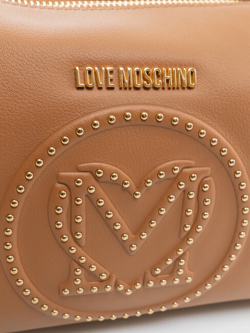 LITTLE STUDS Umh&auml;ngetasche mit Nieten Kamel2 - Damentaschen