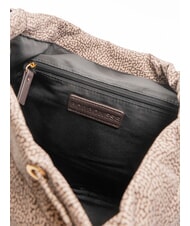 BORBONESE FLEXOS ZIP Rucksack natur op/dunkelbraun - Damentaschen - 5