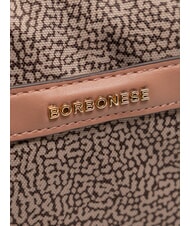 BORBONESE DOWNTOWN Large Umh&auml;ngetasche nat&uuml;rliches Op/Pulver - Damentaschen - 3