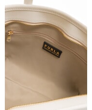 FURLA CLASSIC Handtasche, Ledershopper M&auml;usespeck - Damentaschen - 5