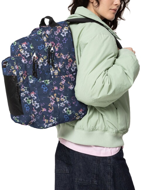PINNACLE STUDY BUDDY Rucksack mit 15,6"-Laptophalterung Flora Fade Navy - Rucks&auml;cke f&uuml;r Schule &amp; Freizeit