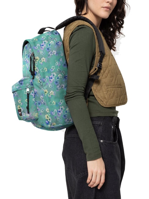 OUT OF OFFICE 13 "Laptop-Rucksack Flora Fade Aqua - Rucks&auml;cke f&uuml;r Schule &amp; Freizeit