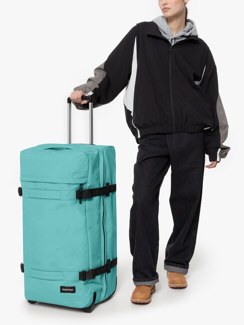 TRANSIT'R L Gro&szlig;er Trolley strom blau - Halbharte Trolleys