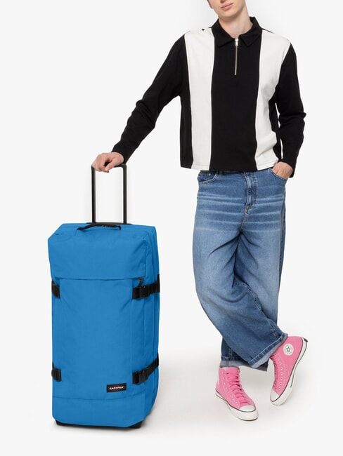 TRANVERZ L Gro&szlig;er Trolley Blase blau - Halbharte Trolleys