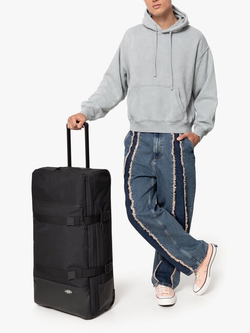 ICON TRAVELR L Gro&szlig;er Trolley auf Schwarz - Halbharte Trolleys