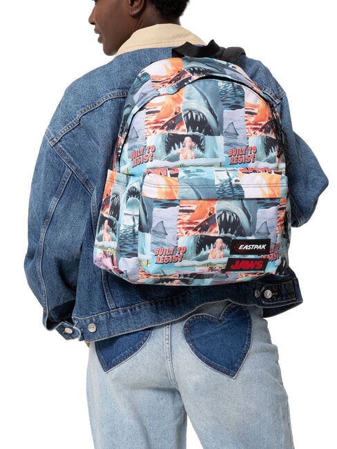 PADDED DAY PAK'R x JAWS 14" Laptop-Rucksack Kiefer drucken - Rucks&auml;cke f&uuml;r Schule &amp; Freizeit