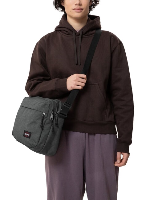 CROSSER 13" Laptop-Umh&auml;ngetasche SchwarzDenim - Arbeitstaschen