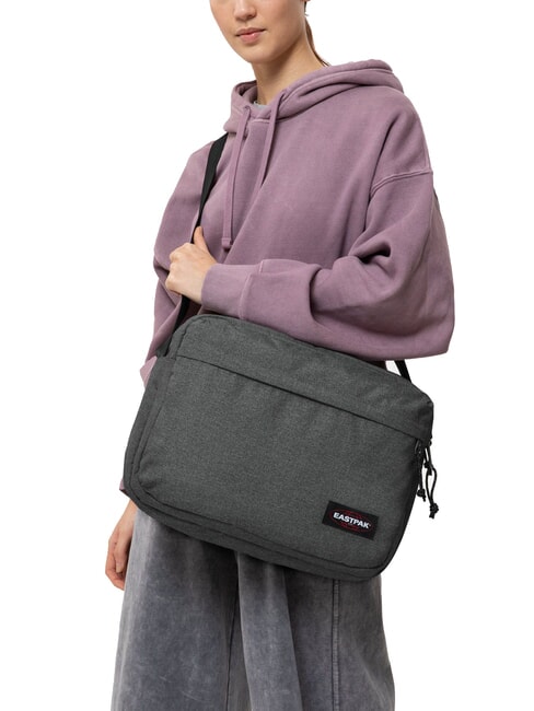 CROSSER 13" Laptop-Umh&auml;ngetasche SchwarzDenim - Arbeitstaschen