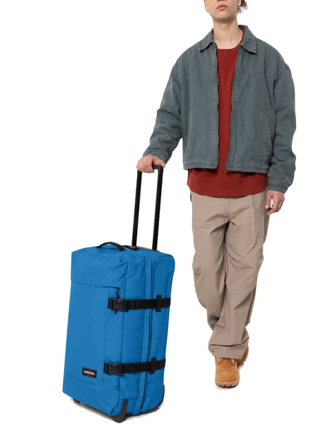 TRANVERZ M Mittlerer Trolley Blase blau - Halbharte Trolleys