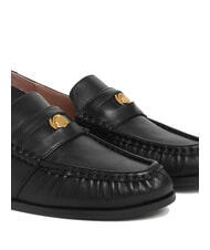 COCCINELLE C-PENNY LOAFER Glattleder-Loafer Schwarz - Damenschuhe - 4