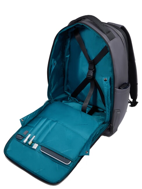CORNER SPECIALE GOMMATO  15,6" Laptop-Rucksack GRAU - PC-Rucks&auml;cke