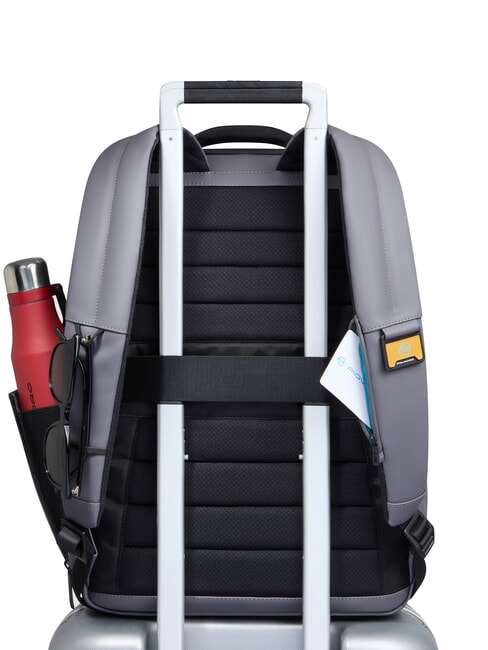 CORNER SPECIALE GOMMATO  15,6" Laptop-Rucksack GRAU - PC-Rucks&auml;cke