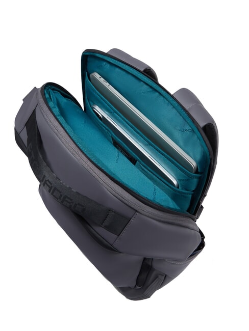 CORNER SPECIALE GOMMATO  15,6" Laptop-Rucksack GRAU - PC-Rucks&auml;cke