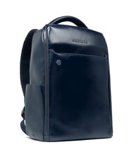 PIQUADRO BLUE SQUARE Fast-Check 14" Laptop-Rucksack Blau - PC-Rucks&auml;cke - 2