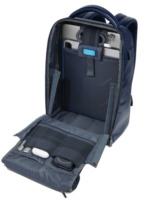 BLUE SQUARE Fast-Check 14" Laptop-Rucksack Blau - PC-Rucks&auml;cke