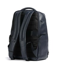 PIQUADRO RUSSEL Lederrucksack f&uuml;r 15,6"-Laptop Blau - PC-Rucks&auml;cke - 2
