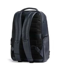 PIQUADRO RUSSEL 14" Laptop-Rucksack aus Leder Blau - PC-Rucks&auml;cke - 2