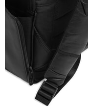 PIQUADRO RUSSEL 14" Laptop-Rucksack aus Leder Schwarz - PC-Rucks&auml;cke - 3