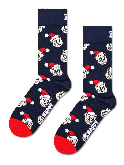 HOLIDAY CAT&DOG Geschenkset mit 2 Paar Socken Blau - Herrensocken/Herrenstr&uuml;mpfe